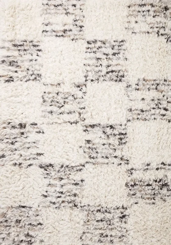 Angela Rose x Loloi Amira Ami-01 Ivory/Granite Rug