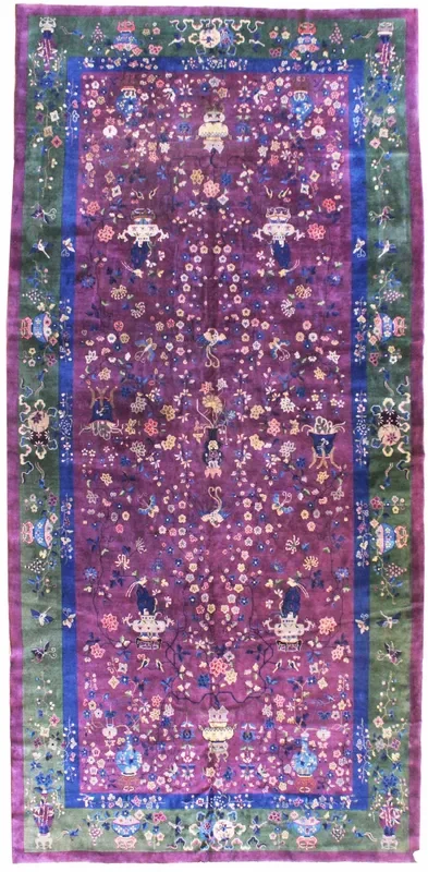 Antique Art Deco Handwoven Traditional Rug, JF4139