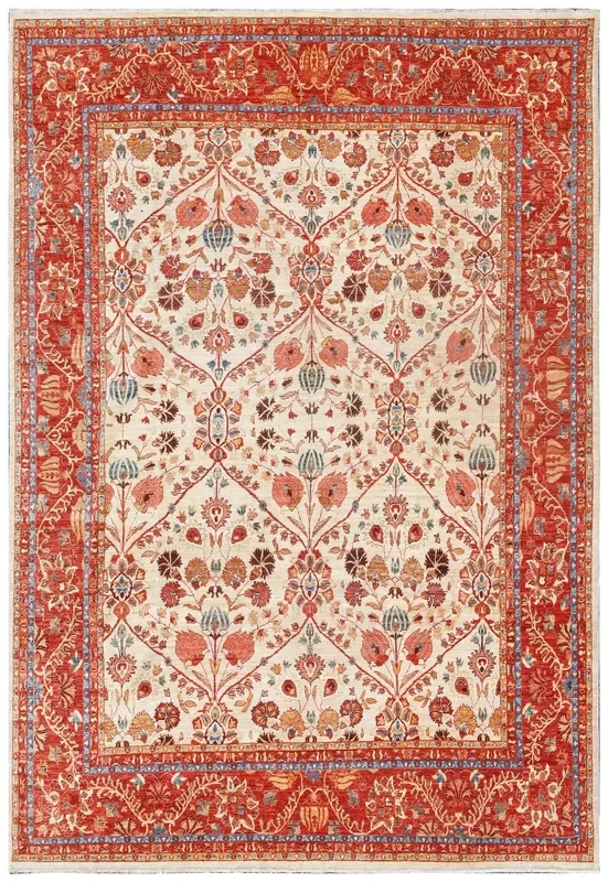 Arts & Crafts Handwoven Traditional Rug, J74837
