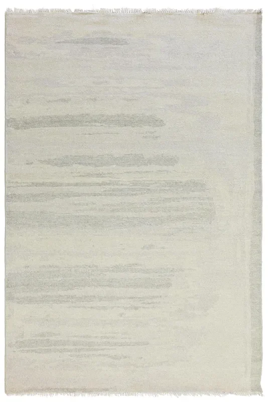 Blonde On Blonde Handwoven Contemporary Rug, J80006