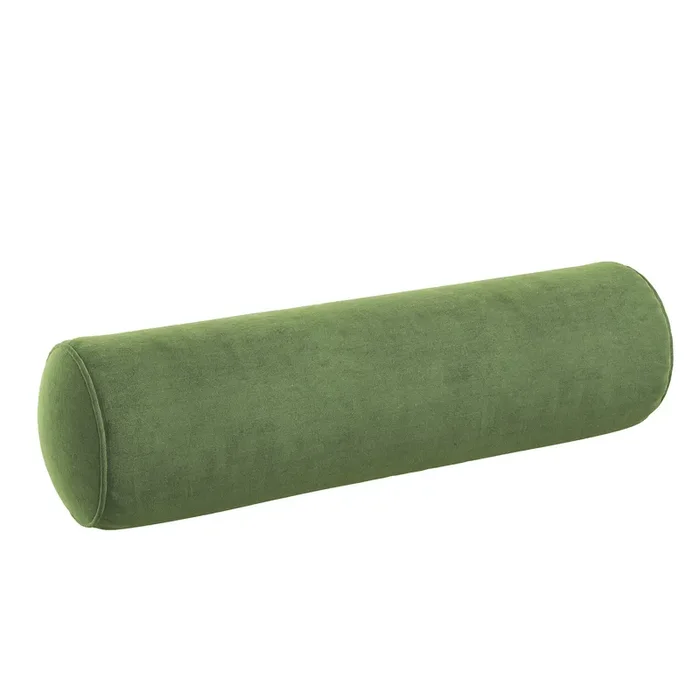 Bolster Pillow in Classic Velvet – Aloe