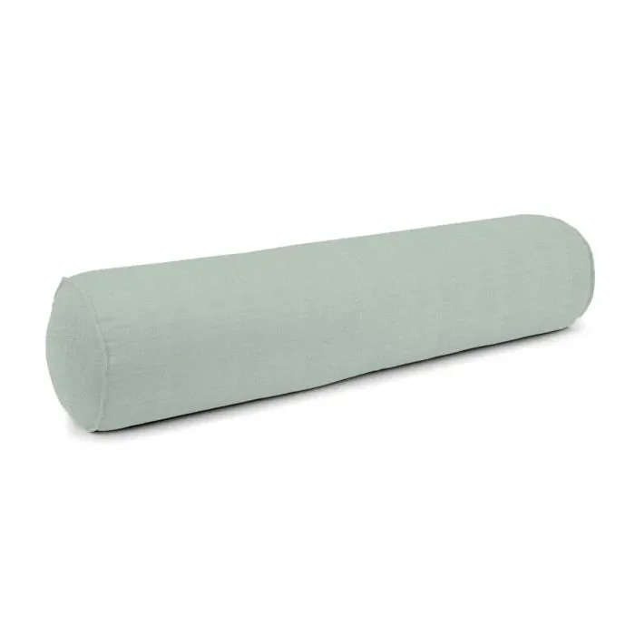 Bolster Pillow in Lush Linen – Seafoam