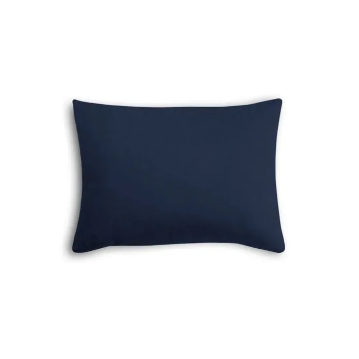 Boudoir Pillow in Classic Linen – Ink