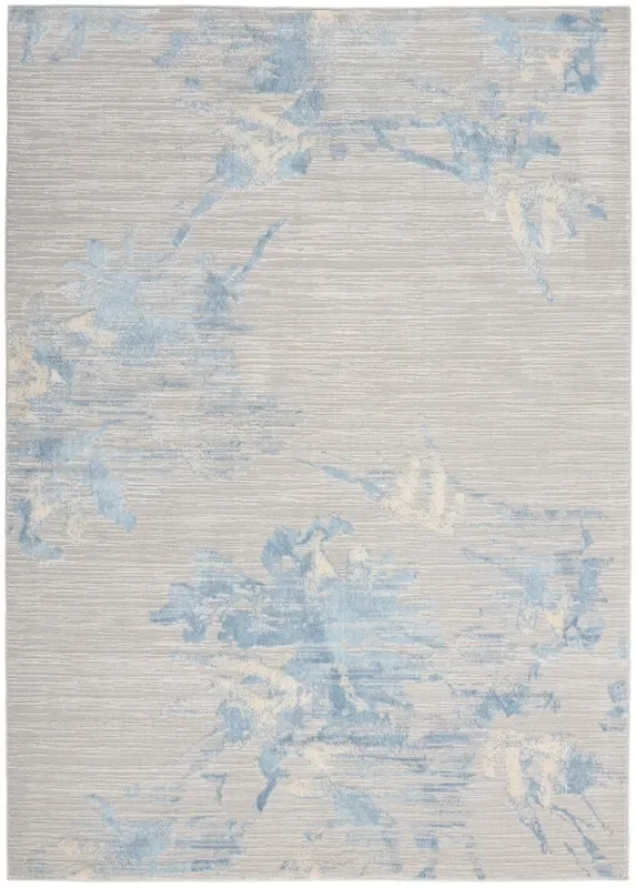Calvin Klein Home Ck005 Enchanting Ech01 Grey/Sky Rugs