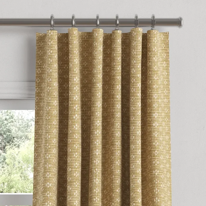 Convertible Drapery in Ditsy – Saddle