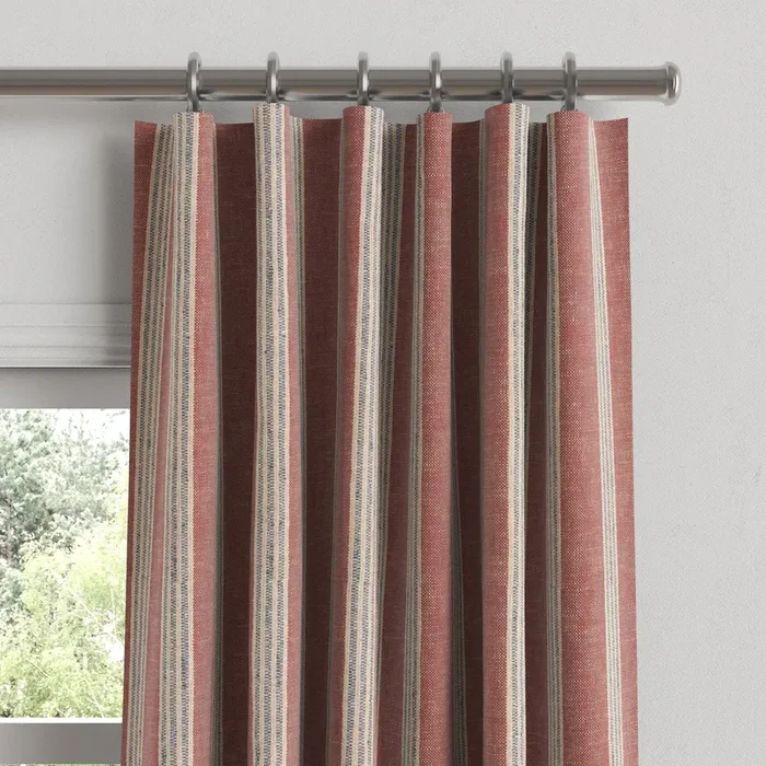 Convertible Drapery in Nautical Stripes – Buoy