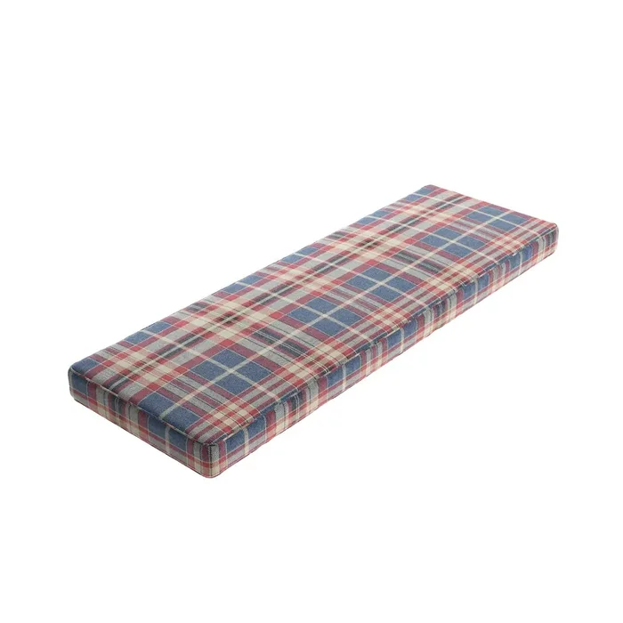 Custom Bench Cushion in Tartan – Flannel