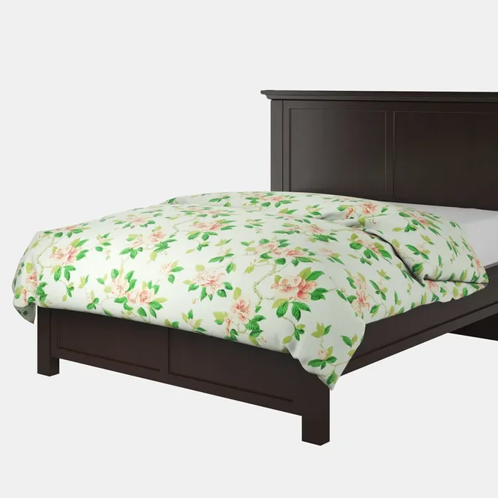 Duvet Cover in Grandma’s Floral – Coral