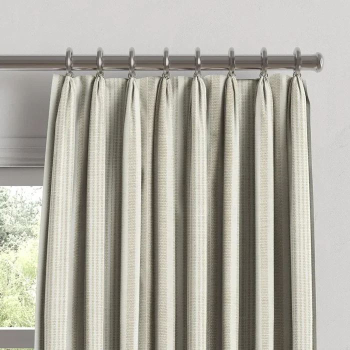 Euro Pleat Drapery in All Lined Up – Shell