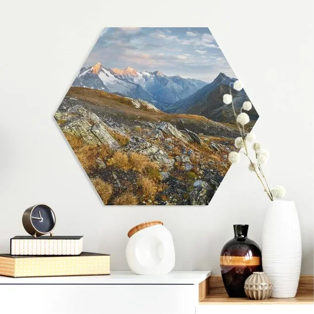 Hexagon-Forexbild Col de Fenêtre Schweiz