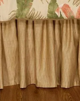 La Selva Natural Bed Skirt