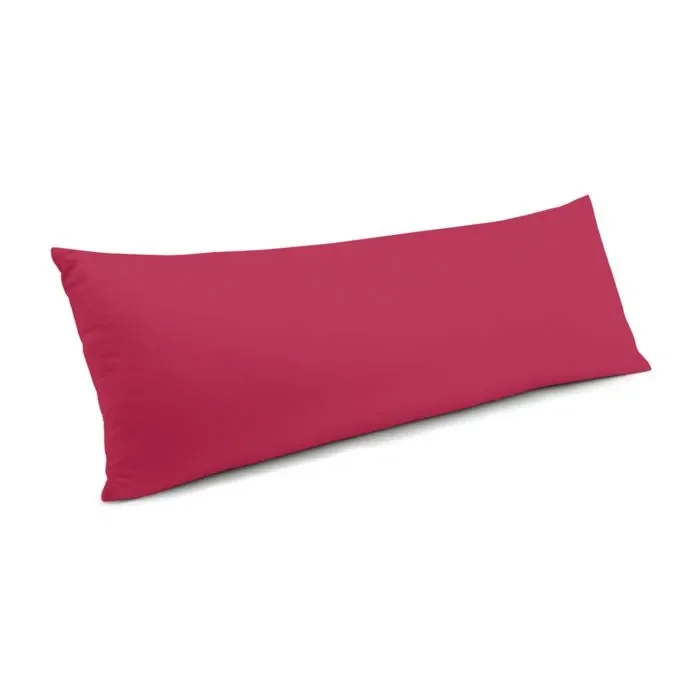 Large Lumbar Pillow in Sunbrella® Canvas – Hot Pink