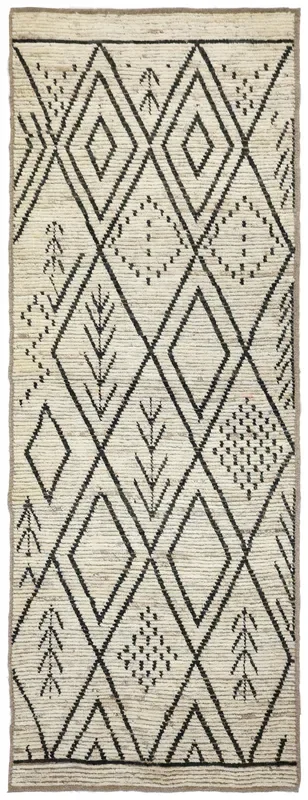 Moroccan Handwoven Tribal Rug, J75361