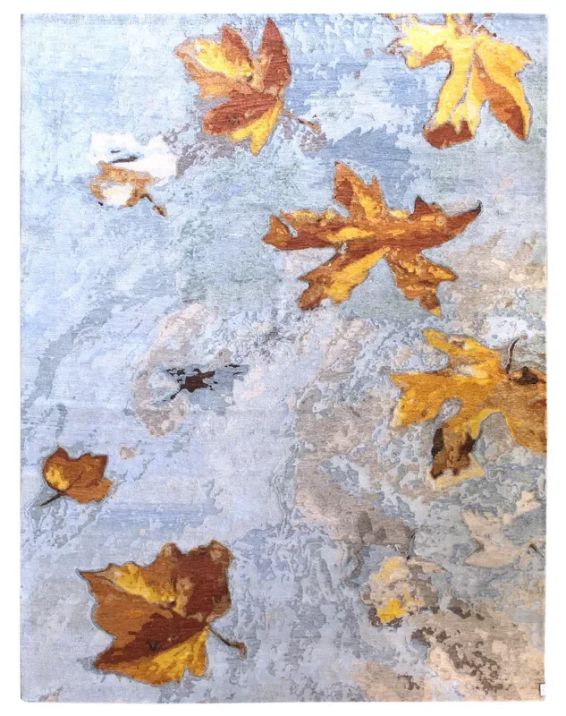 November Handwoven Contemporary Rug, J44723