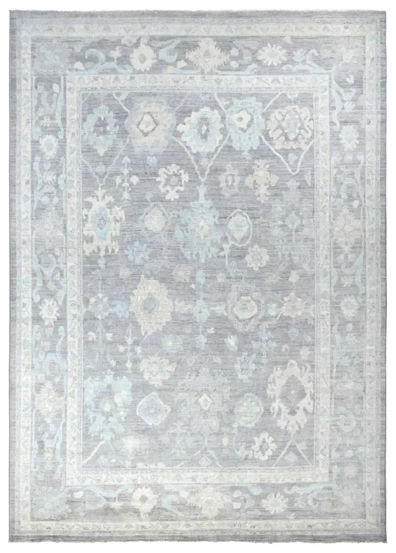 Oushak Handwoven Transitional Rug, J64183