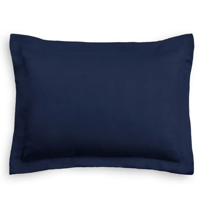 Pillow Sham in Classic Velvet – Navy