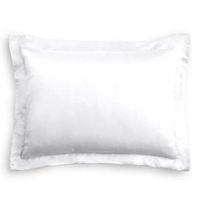 Pillow Sham in Lush Linen – Optic White