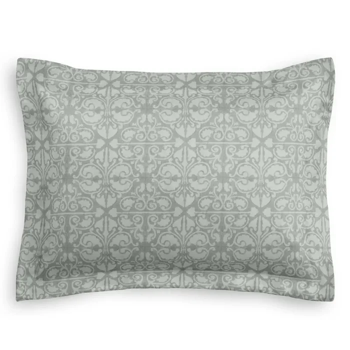 Pillow Sham in Palazzo – Gray