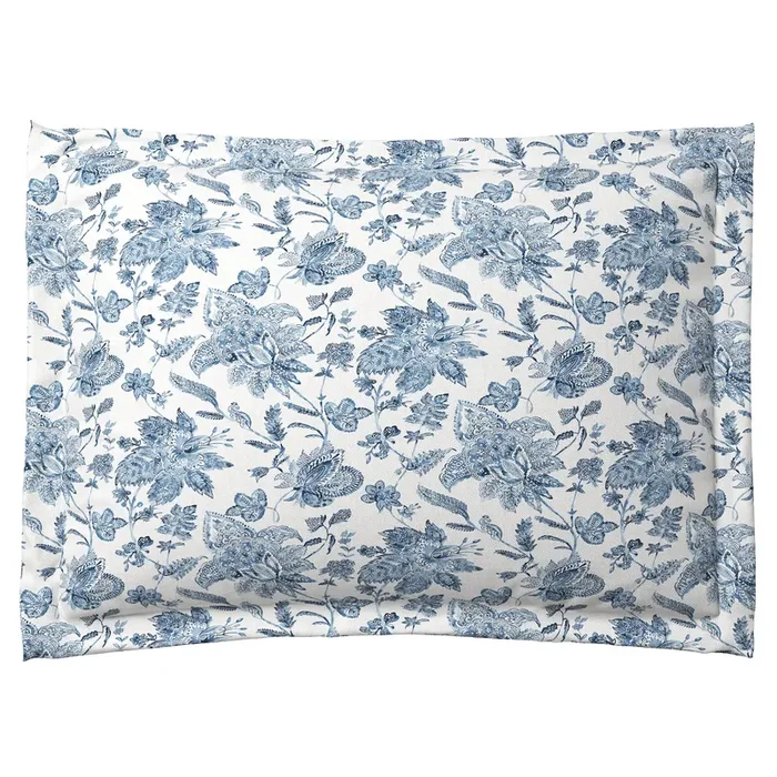 Pillow Sham in Toile – Blue Skies