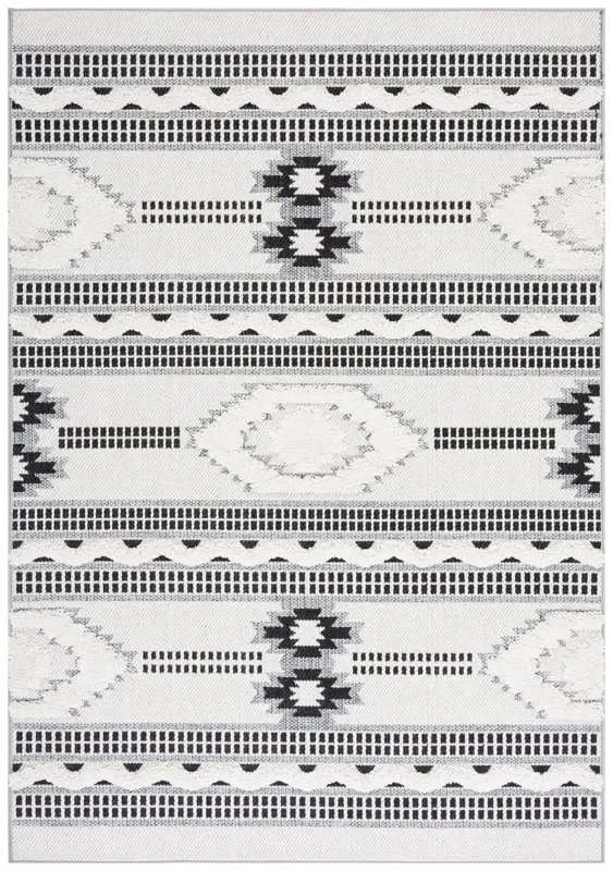 Safavieh Cottage Cot206B Ivory/Black Rug