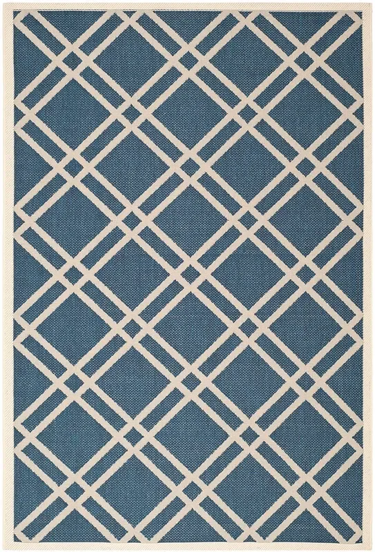 Safavieh Courtyard Cy6923-268 Navy / Beige Rugs
