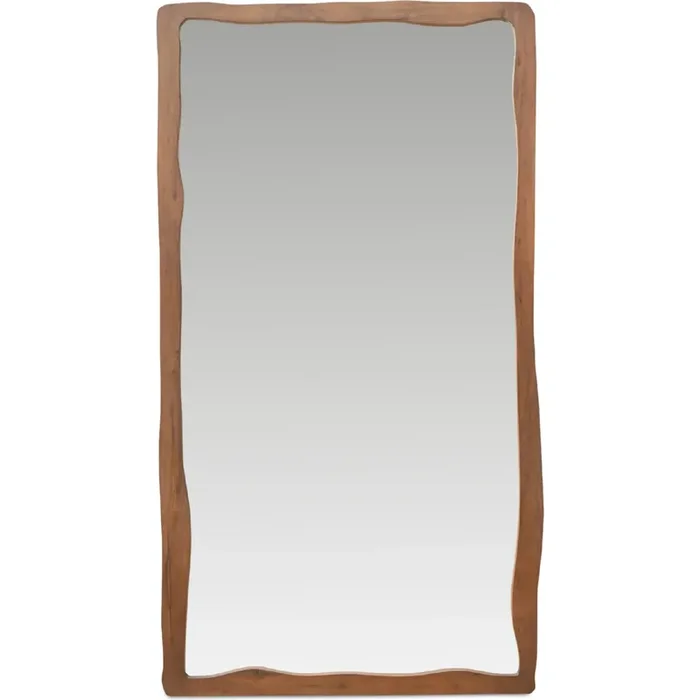 Shop Moe‘s BB-1009-03 Ellis 40″ Mirror Brown Finish Acacia Wood