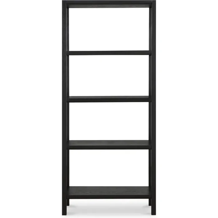 Shop Moe‘s BC-1141-02 Nolan Bookcase Black Finish Wood