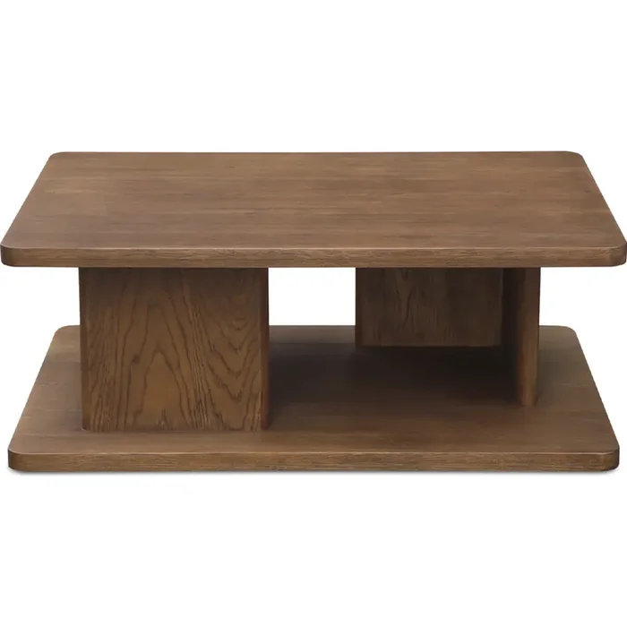 Shop Moe‘s FC-1018-20 Casey 40″ Coffee Table Dark Brown Finish Wood