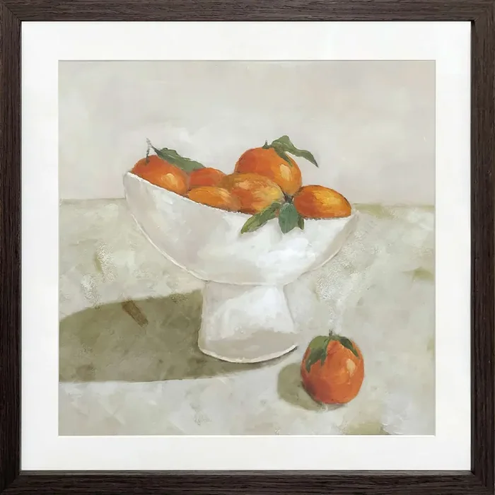 Shop Moe‘s FX-1277-37 Citrine Still Life Framed Print on Paper Mutlicolor