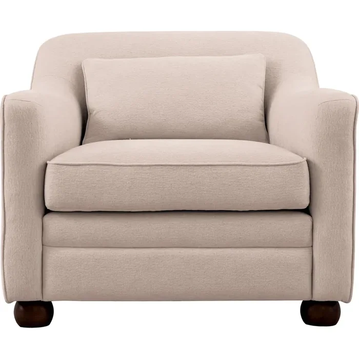 Shop Moe‘s MO-1029-34 Amira Accent Chair Oat Beige Fabric