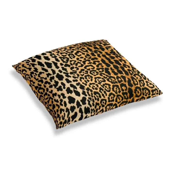 Simple Floor Pillow in Untamed – Natural