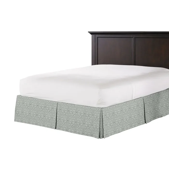 Tailored Bedskirt in Palazzo – Gray