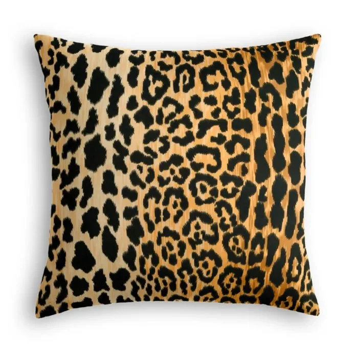Throw Pillow in Untamed – Natural