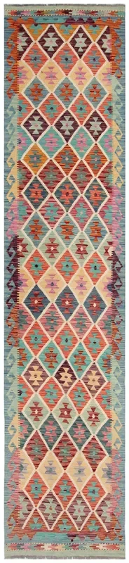 Uzbek Kilim Handwoven Tribal Rug, J80201